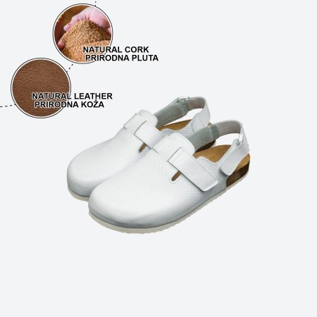 Muške klompe Branko S White
