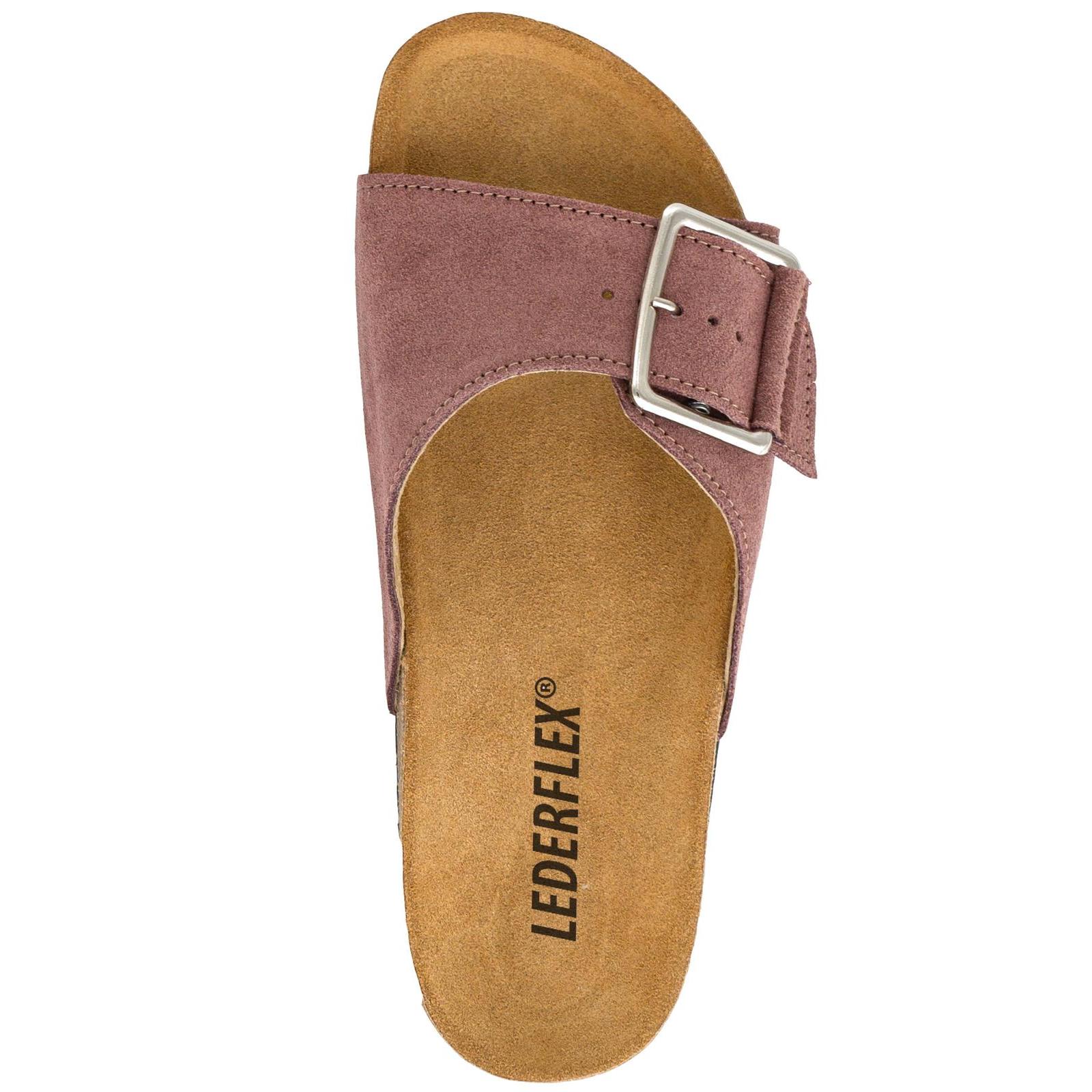 Letnje papuče Emma Pink Velur - Slika 3