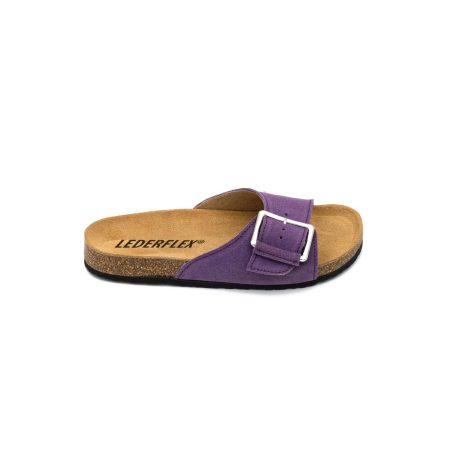 Letnje papuče Emma Purple Velur