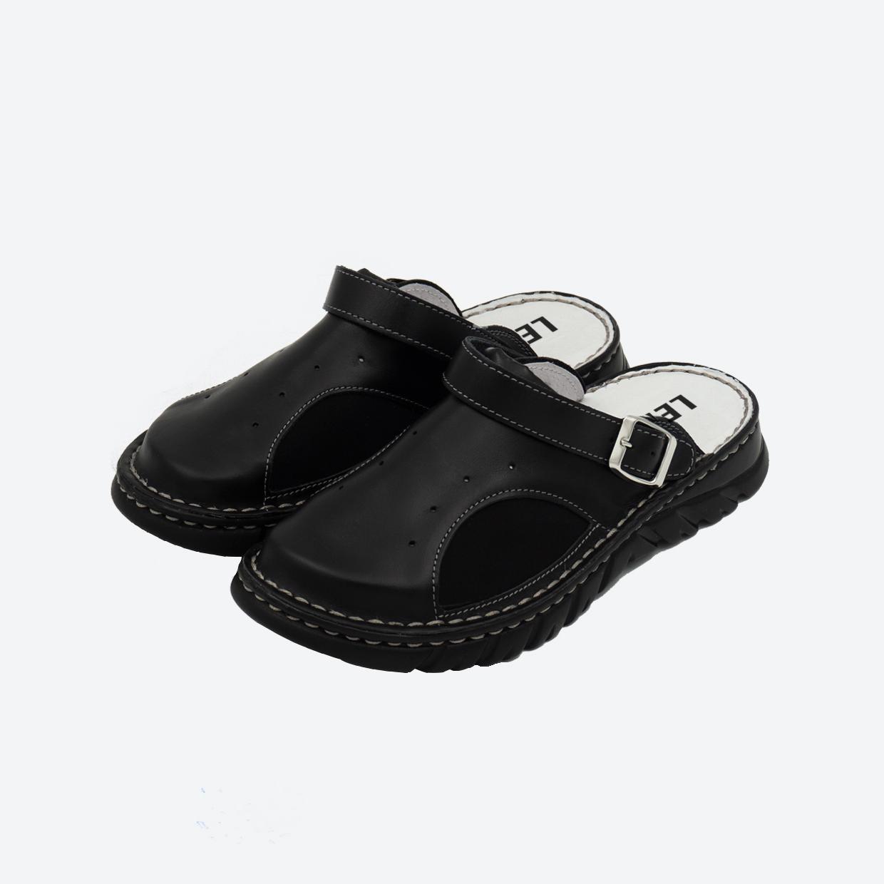 Ženske klompe Kina Black