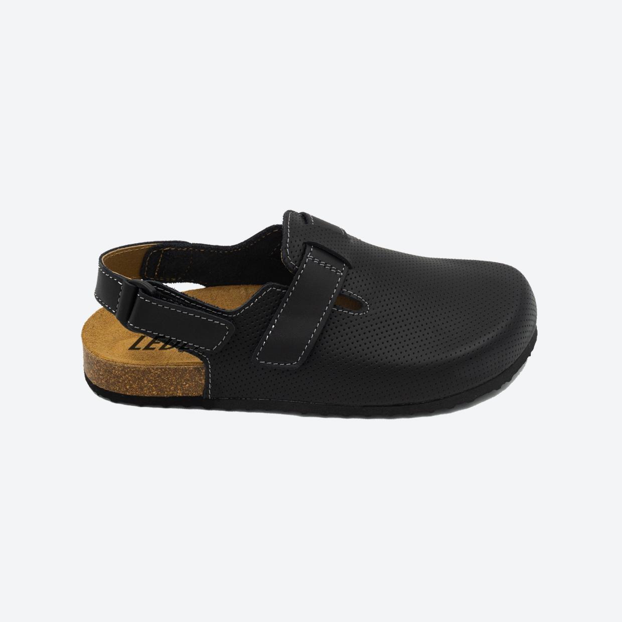 Muške klompe Branko S Black - Slika 2
