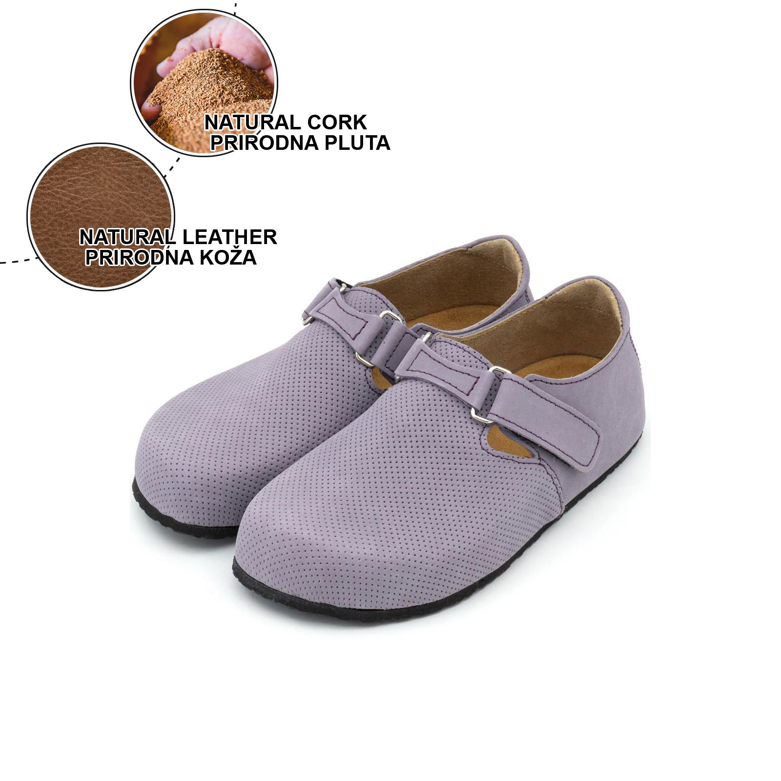 Ženske sandale Nana Purple